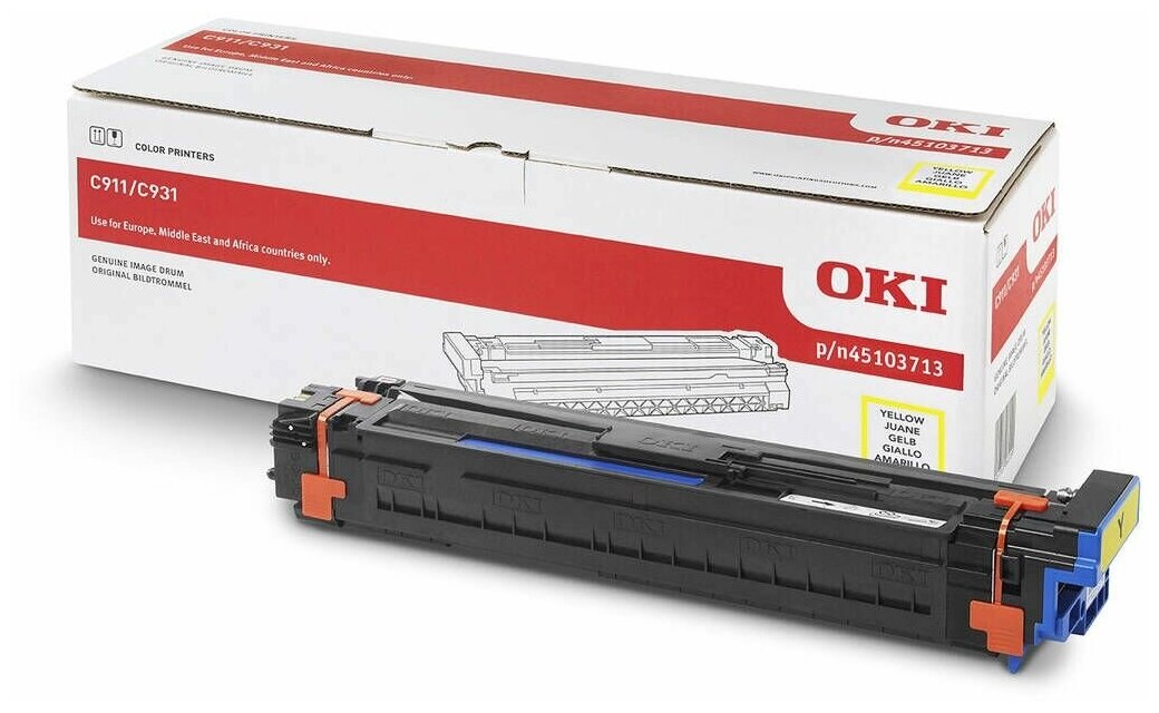 

Фотобарабан OKI 45103713 желтый, оригинальный