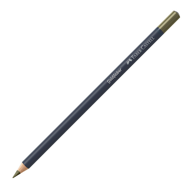 

Faber Castell Карандаш цветной Faber-Castell Goldfaber, 173 оливково-зеленый желтоватый, Карандаш цветной Faber-Castell Goldfaber, 173 оливково-зеленый желтоватый