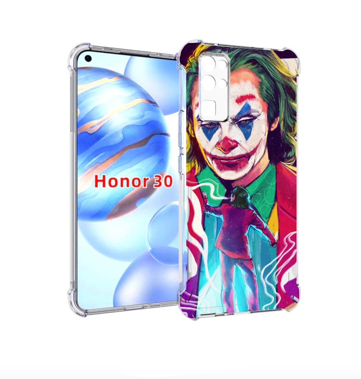 

Чехол бампер MyPads джокер-у-джокера для Honor 30 (BMH-AN10) про, Прозрачный, Tocco