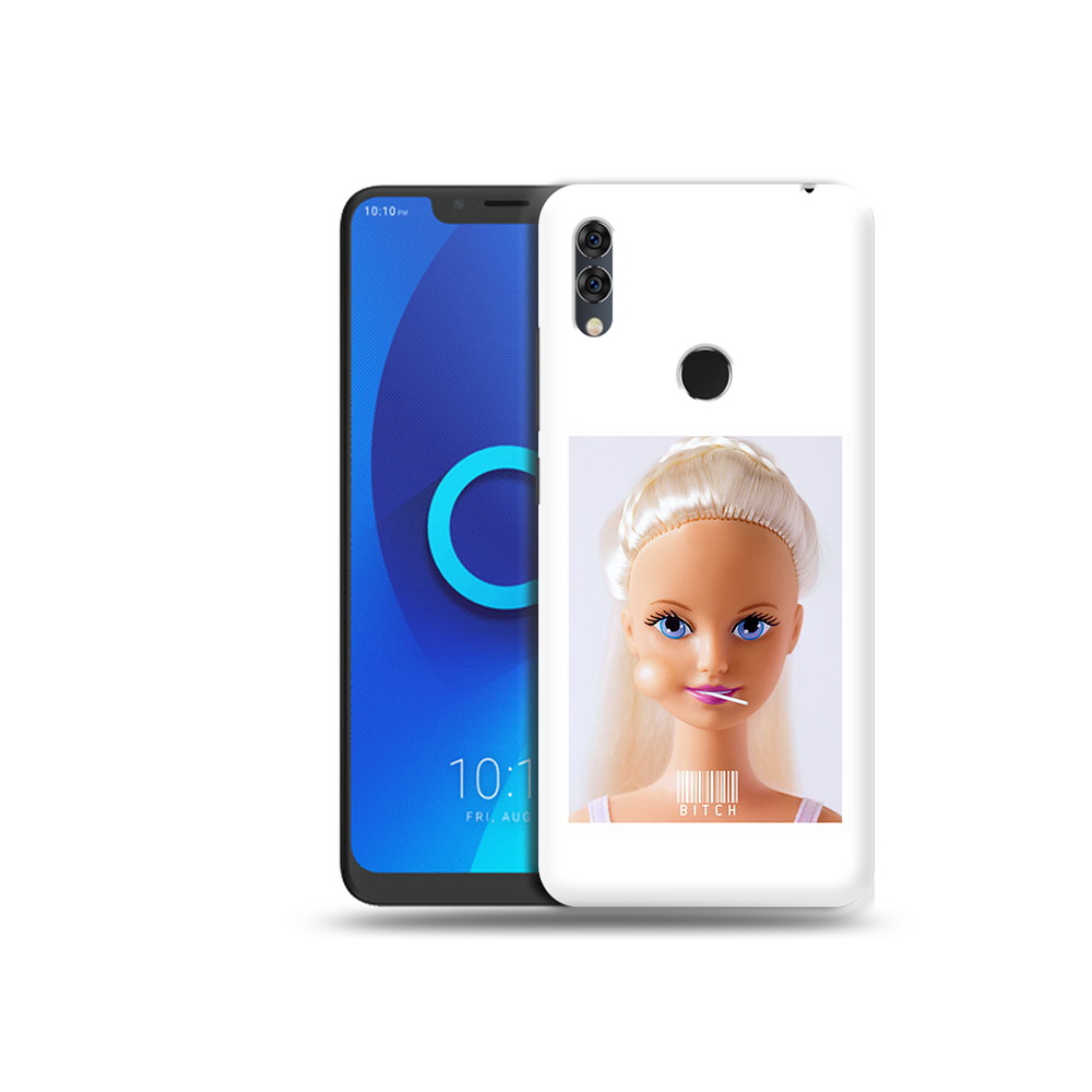 

Чехол MyPads Tocco для Alcatel 5V барби, Прозрачный, Tocco
