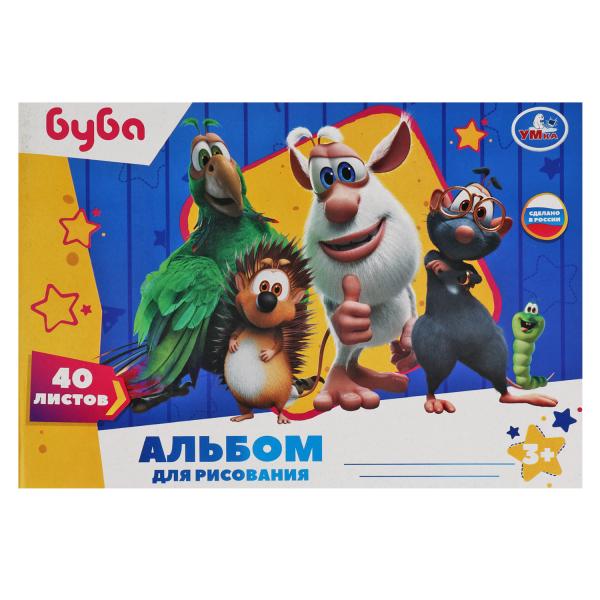 

Альбом д/рис БУБА 40л диз1 Умка в кор.20шт