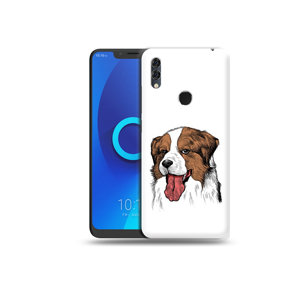 

Чехол MyPads Tocco для Alcatel 5V бетховен, Прозрачный, Tocco