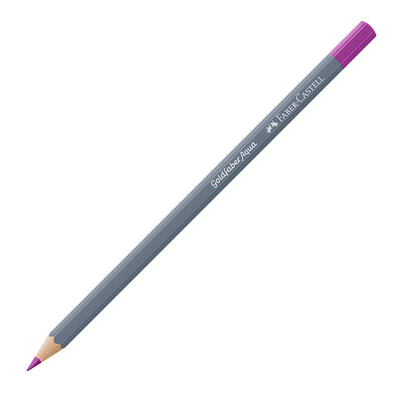 

Faber Castell Карандаш акварельный Faber-Castell Goldfaber Aqua, 125 фиолетово-розовый сре, Фиолетовый, Карандаш акварельный Faber-Castell Goldfaber Aqua, 125 фиолетово-розовый средний