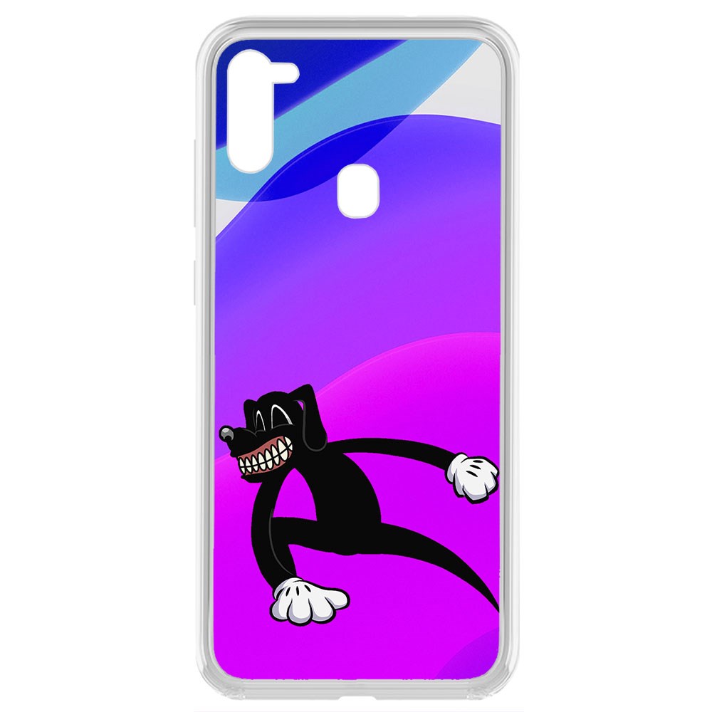 фото Чехол-накладка krutoff clear case хаги ваги - картун дог для samsung galaxy a11 (a115)