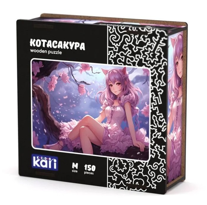 

Деревянный пазл КотаСакура, размер М, 230054