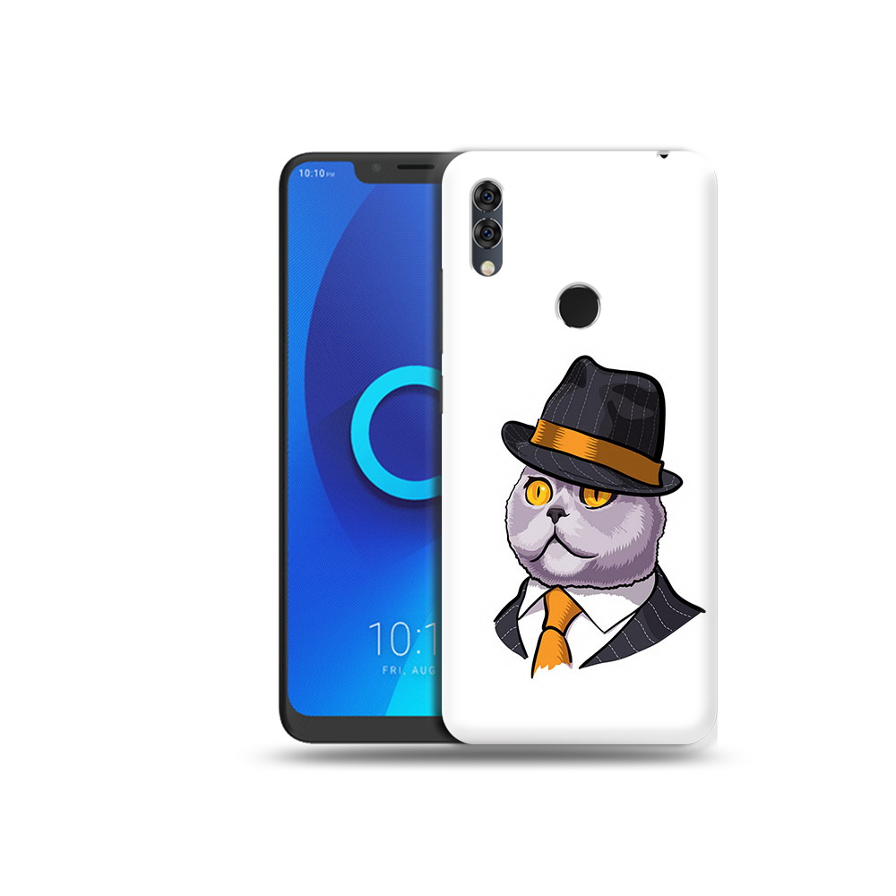 

Чехол MyPads Tocco для Alcatel 5V британец, Прозрачный, Tocco