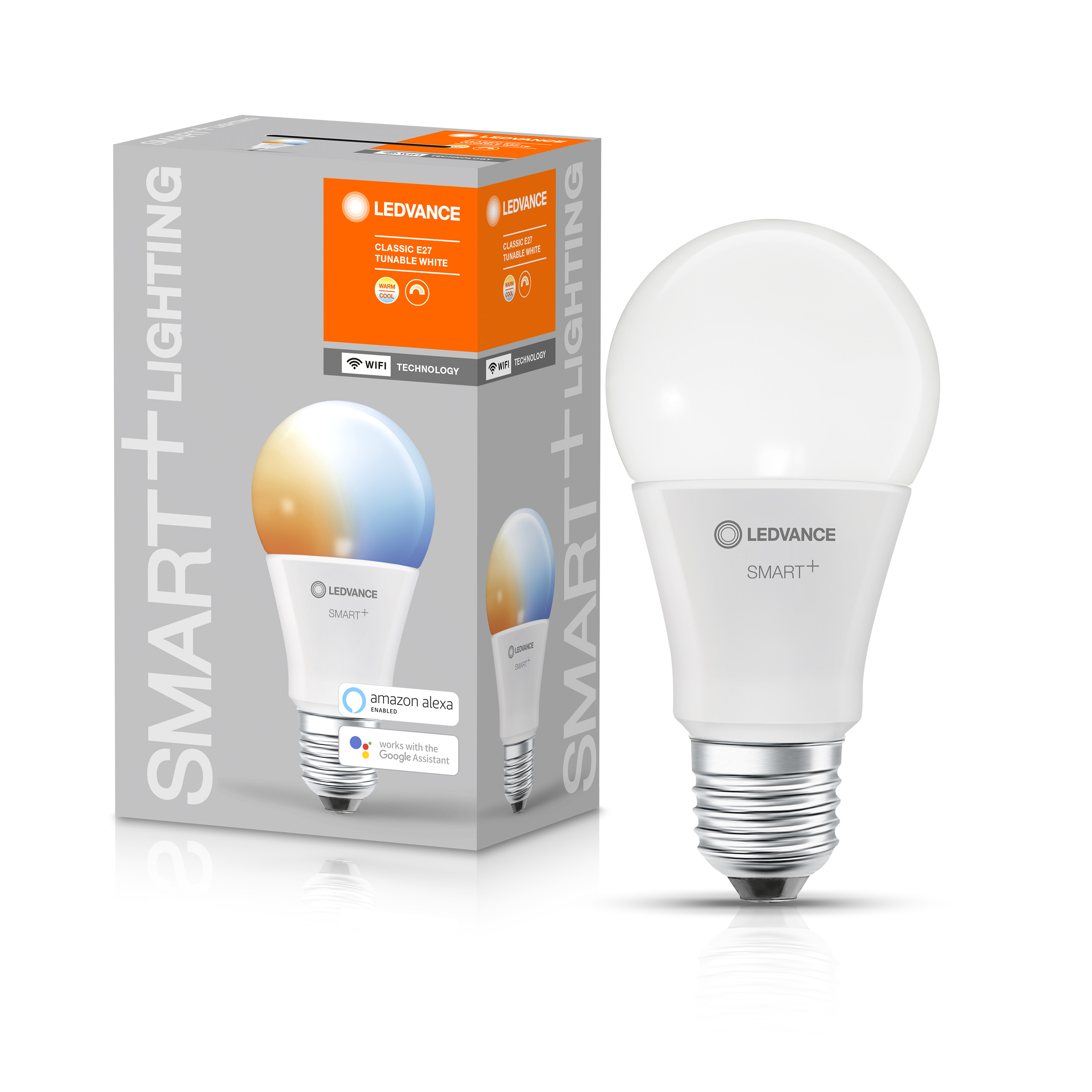Лампа Ledvance SMART+ WiFi Classic Tunable White 75 9.5 W/2700…6500K E27 Wi-Fi Яндекс