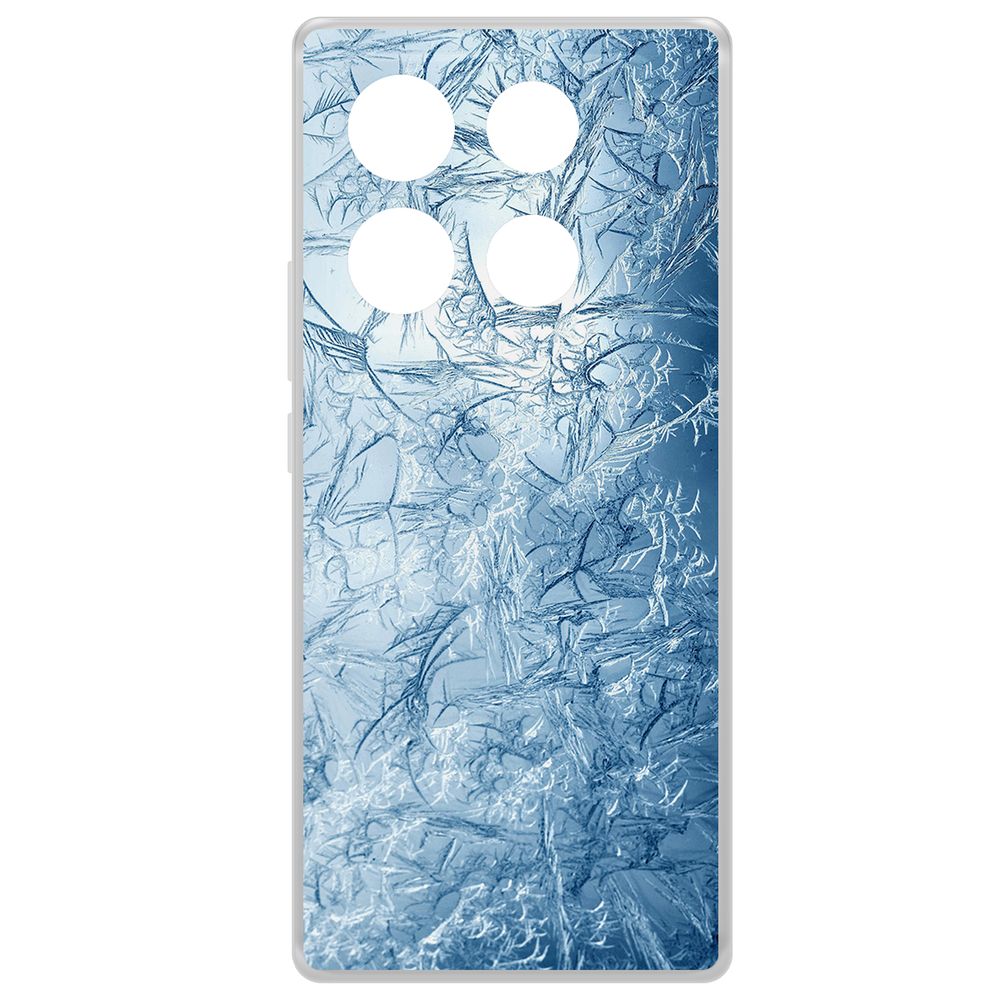 

Чехол-накладка Krutoff Clear Case Лед для INFINIX Note 40 Pro, Прозрачный
