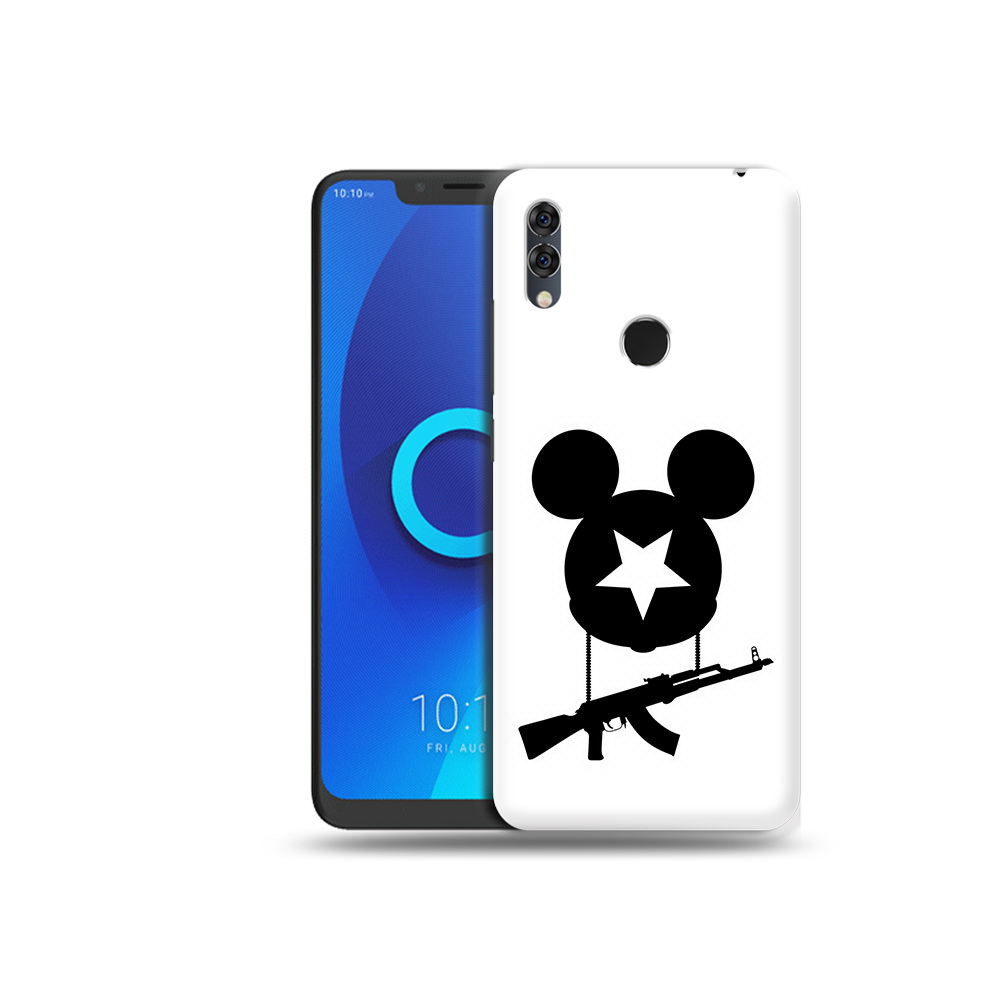 

Чехол MyPads Tocco для Alcatel 5V АК Микки, Прозрачный, Tocco