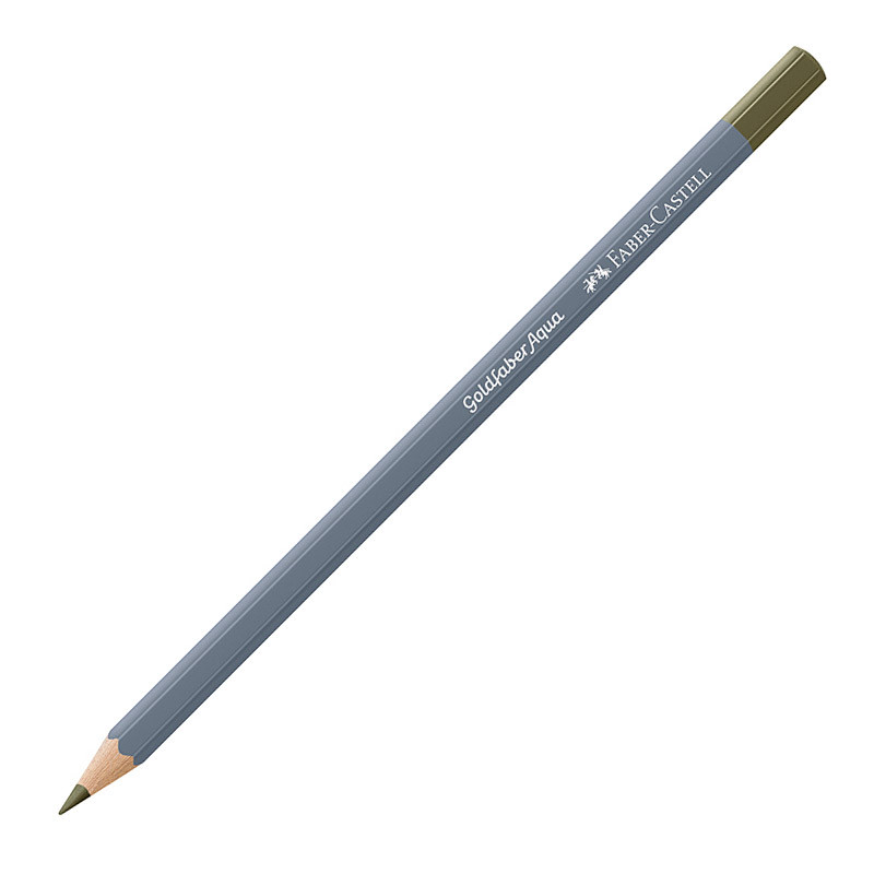 

Faber Castell Карандаш акварельный Faber-Castell Goldfaber Aqua, 173 оливково-зеленый желт, Карандаш акварельный Faber-Castell Goldfaber Aqua, 173 оливково-зеленый желтоватый