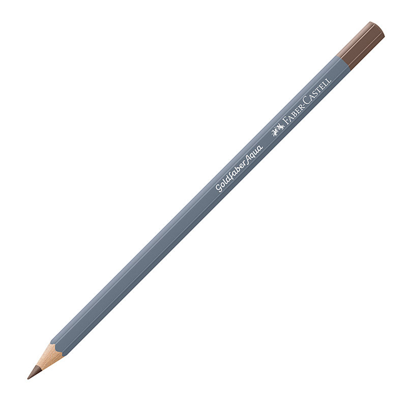 

Faber Castell Карандаш акварельный Faber-Castell Goldfaber Aqua, 176 коричневый Ван-Дейк, Карандаш акварельный Faber-Castell Goldfaber Aqua, 176 коричневый Ван-Дейк