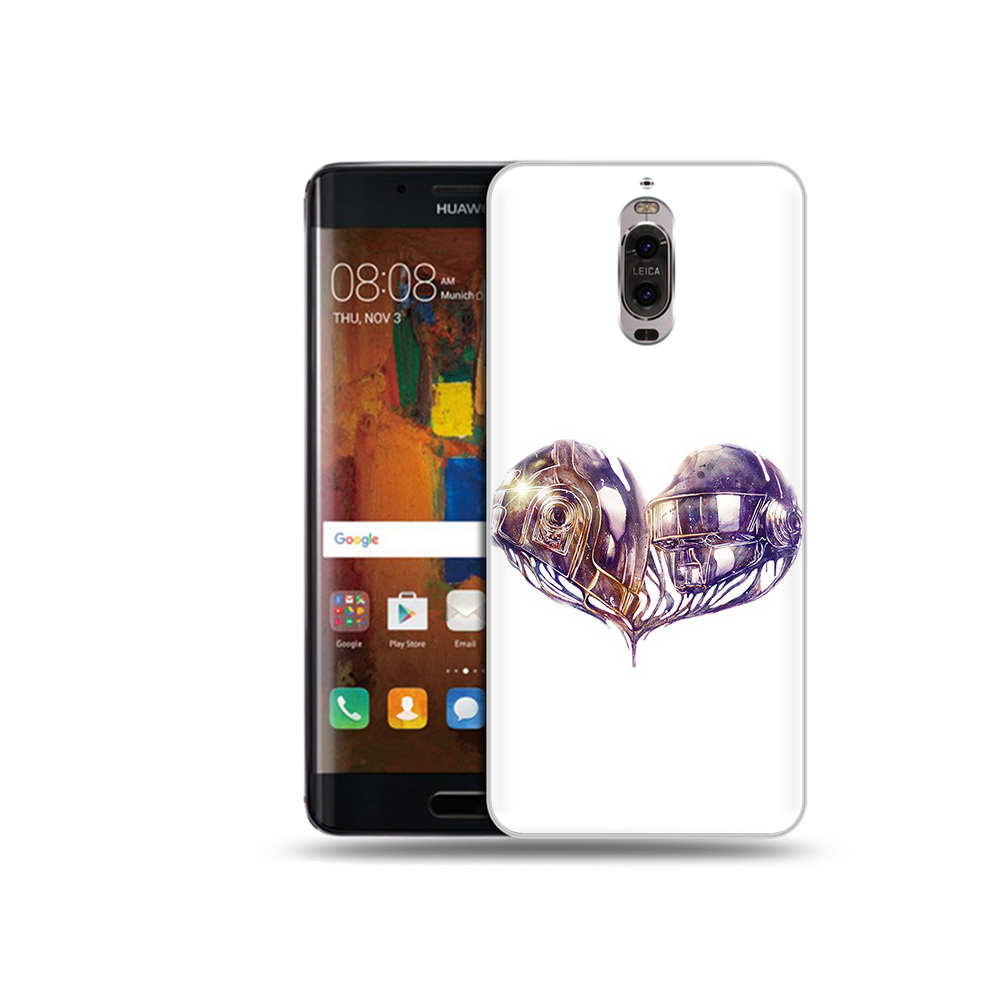 

Чехол MyPads Tocco для Huawei Mate 9 Pro сердце абстракция (PT50613.55.596), Прозрачный, Tocco
