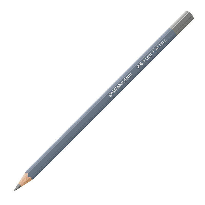 

Faber Castell Карандаш акварельный Faber-Castell Goldfaber Aqua, 273 серый теплый IV, Карандаш акварельный Faber-Castell Goldfaber Aqua, 273 серый теплый IV