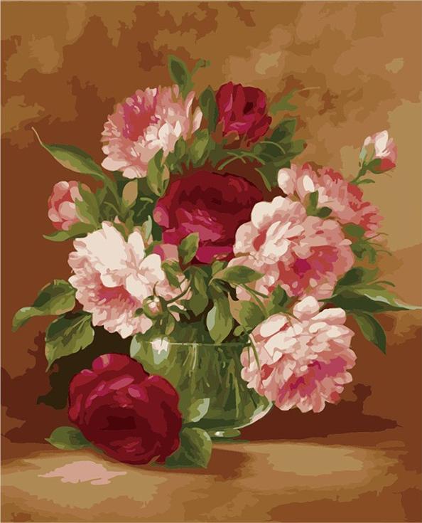 

Картина по номерам Paintboy Праздничный букет, 40x50, Праздничный букет