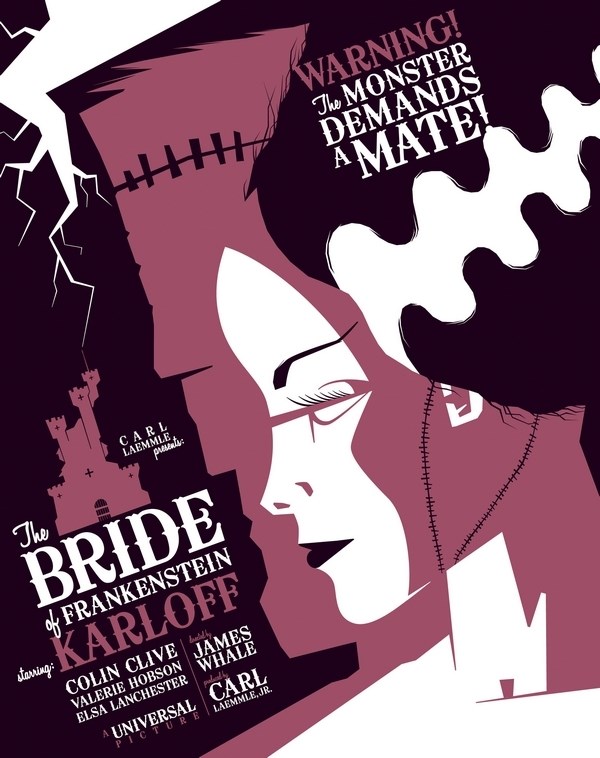 

Постер к фильму "Невеста Франкенштейна" (Bride of Frankenstein) Оригинальный 75,9x101,6 см