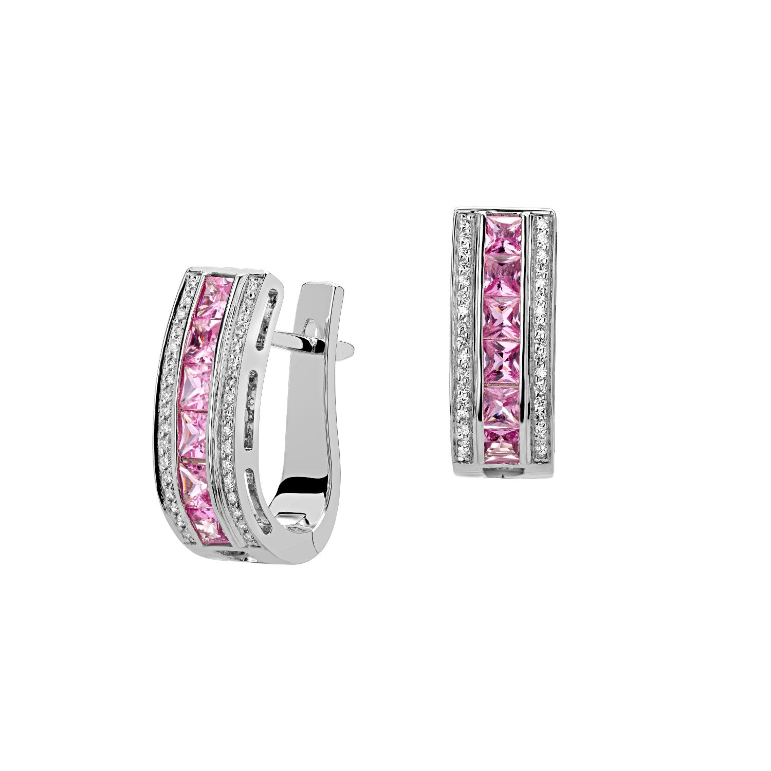 

Серьги из золота с бриллиантом Эстет 01С6211874-6, 01С6211874-6