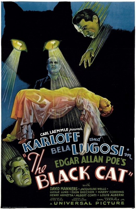 

Постер к фильму "Черный кот" (The Black Cat) A1