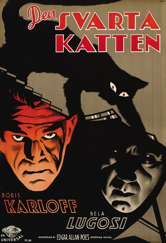 

Постер к фильму "Черный кот" (The Black Cat) A1