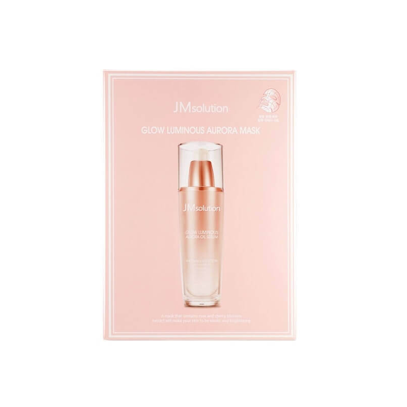 

Тканевая маска для лица JMsolution Glow Luminous Aurora Mask с жемчужной пудрой, 30 мл