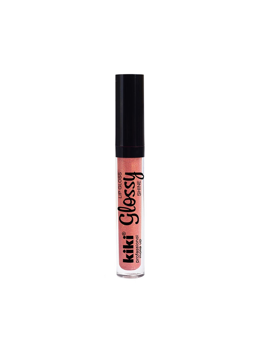 

Блеск для губ Kiki GLOSSY, 203 Золотисто-персиковый, с блестками