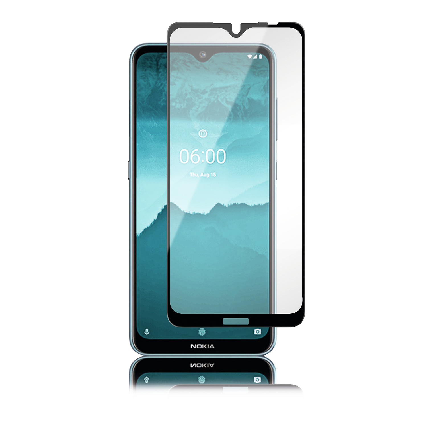 

Защитное стекло Zibelino 5D для Nokia 6.2/7.2 (6.3") Black