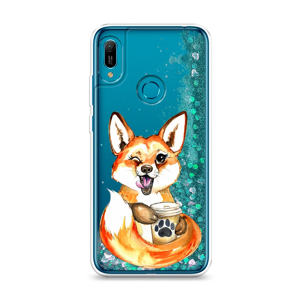 

Чехол Awog "Подмигивающая лиса с кофе" на Huawei Y6 2019/Huawei Honor 8a/8a Pro/Y6s, 68695-1