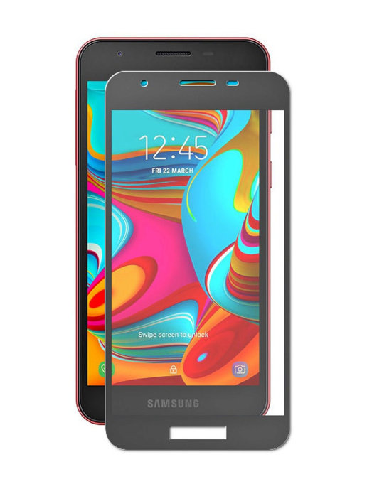 

Защитное стекло Zibelino 5D для Samsung A2 Core (A260) (5.0'') Black
