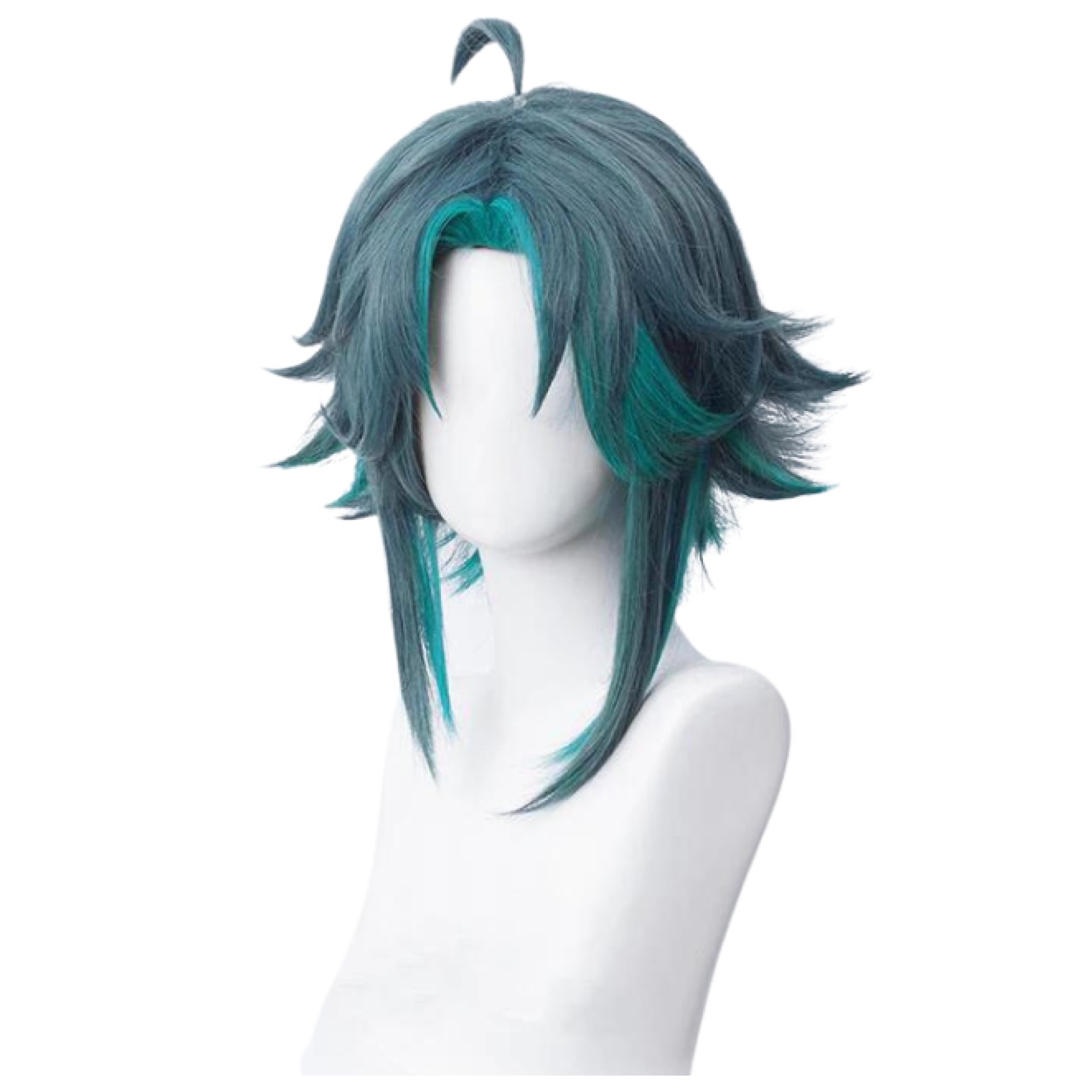 

Парик унисекс mr.sun Genshin wig синий, Genshin wig