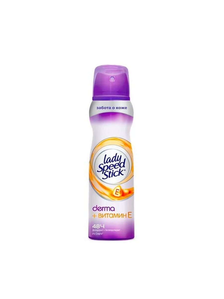 

Дезодорант LADY SPEED STICK Derma + Витамин Е спрей, 150 мл