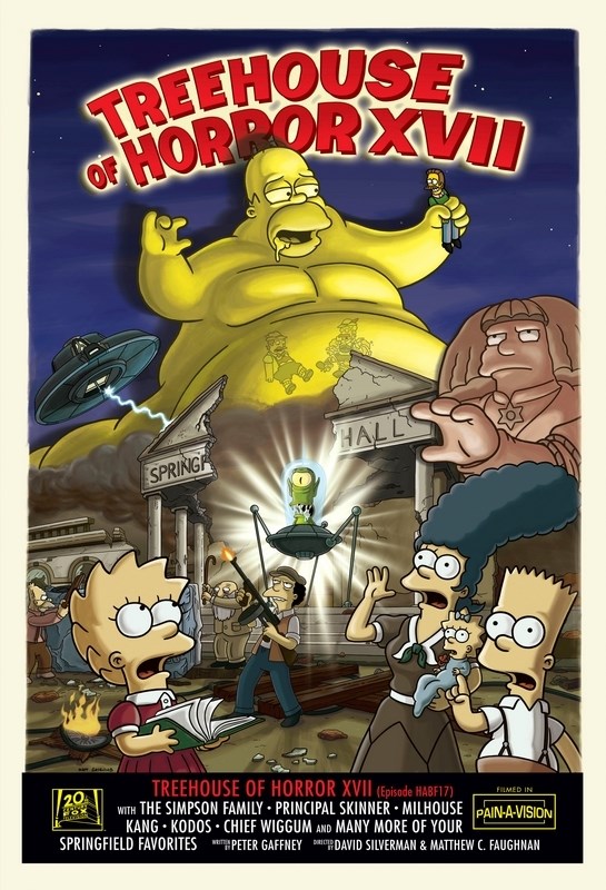 

Постер к мультфильму "Симпсоны" (The Simpsons) Оригинальный 68,6x101,6 см