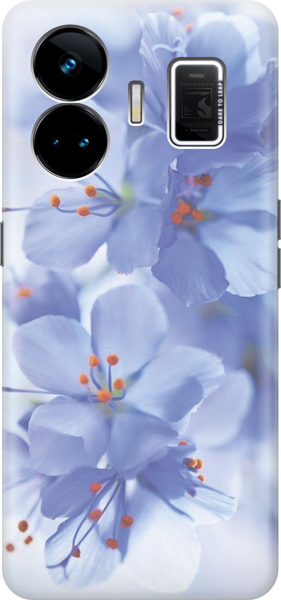 

Чехол на Realme GT Neo 5 "Лазурные орхидеи", Голубой;фиолетовый, 158672