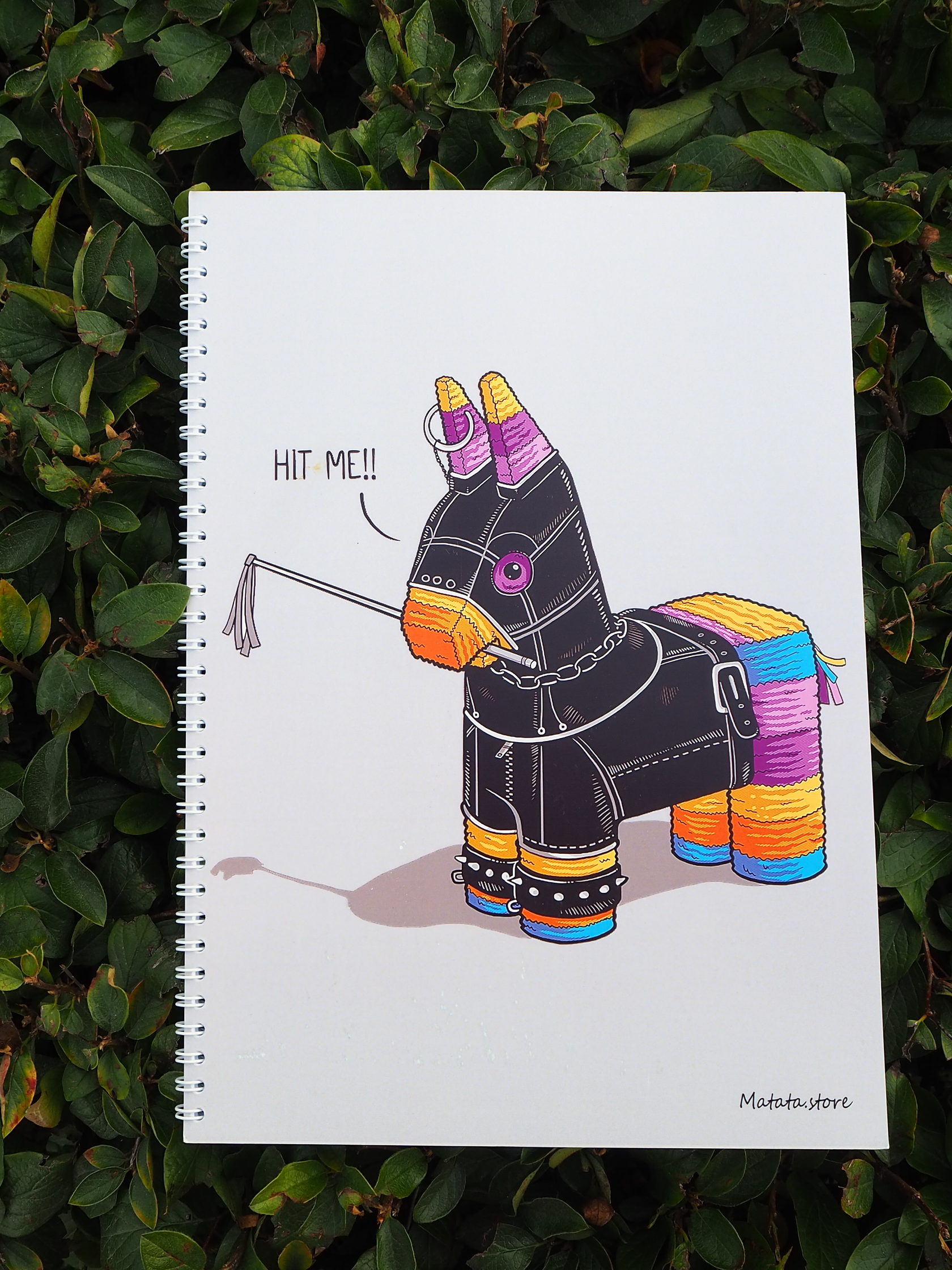 

Блокнот Hit me! - A4