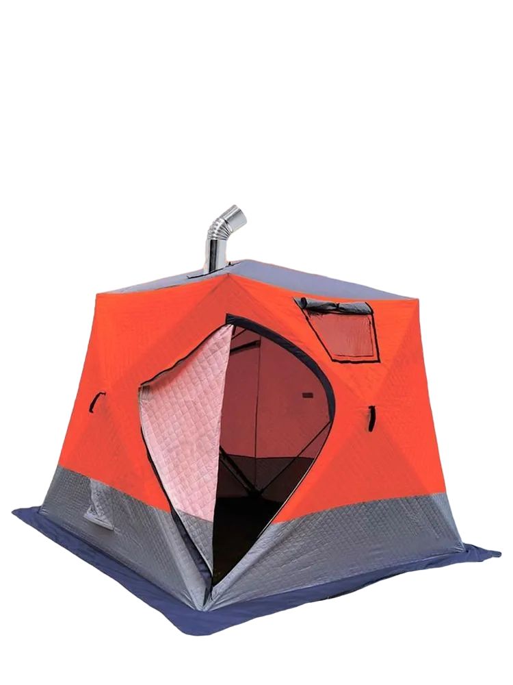 Трехслойная зимняя палатка куб Mircamping 2017