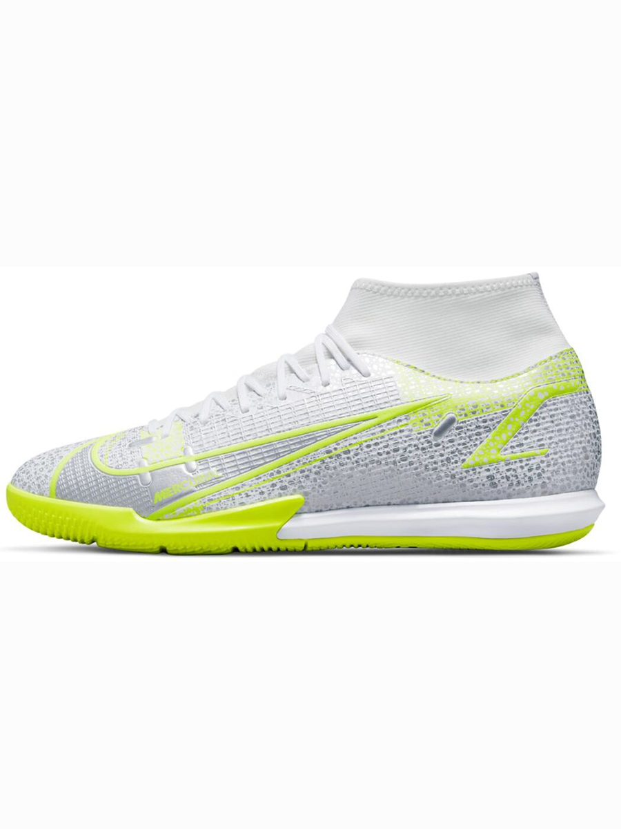 фото Кроссовки nike mercurial superfly 8 academy ic белые 10 us