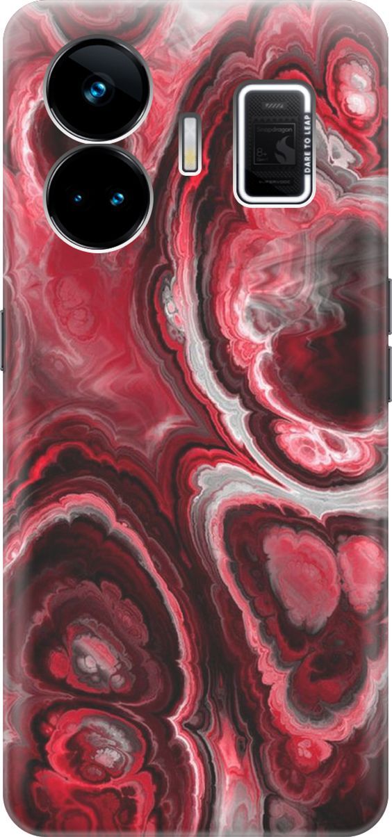 

Чехол на Realme GT Neo 5 "Гранатовые краски", Красный, 158664