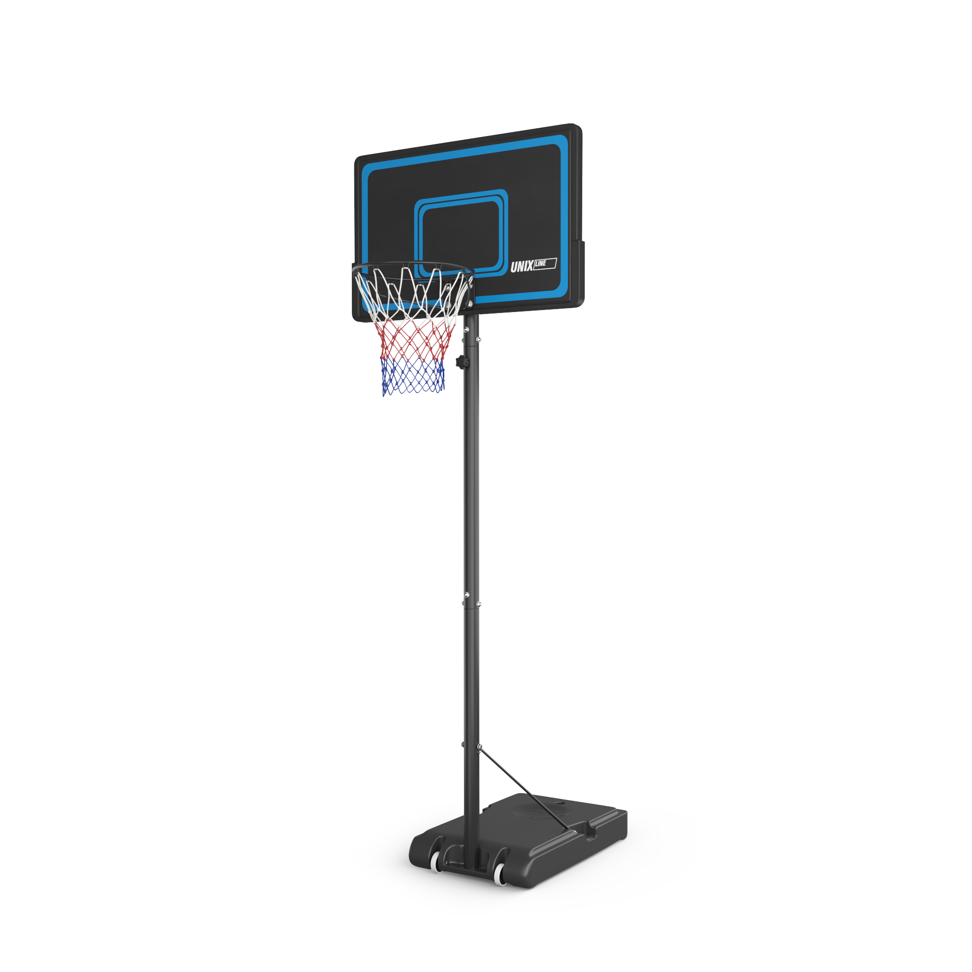 Баскетбольная стойка UNIX Line B-Stand-PE черного цвета (размер 305 см)