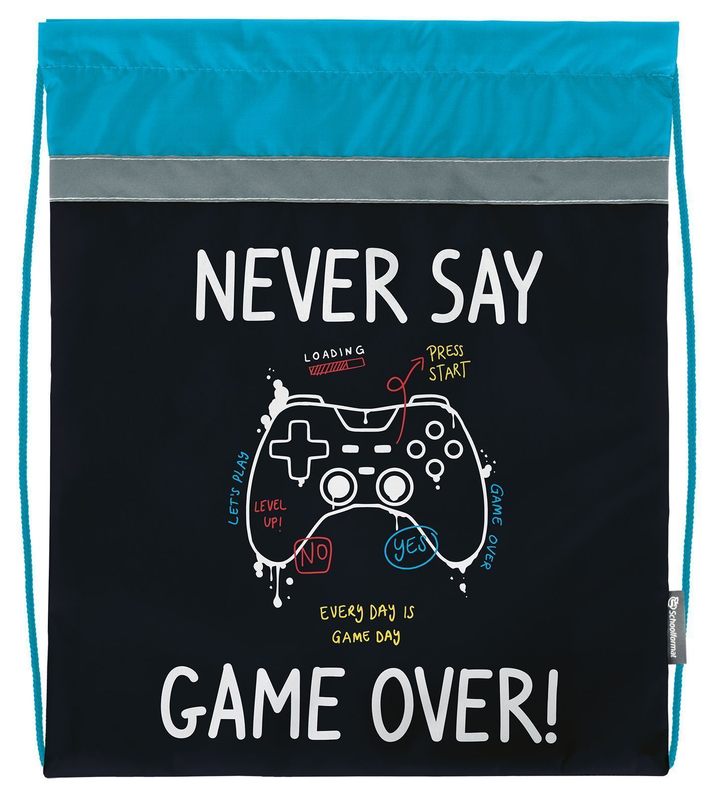 

Мешок для обуви Schoolformat Gaming, Разноцветный