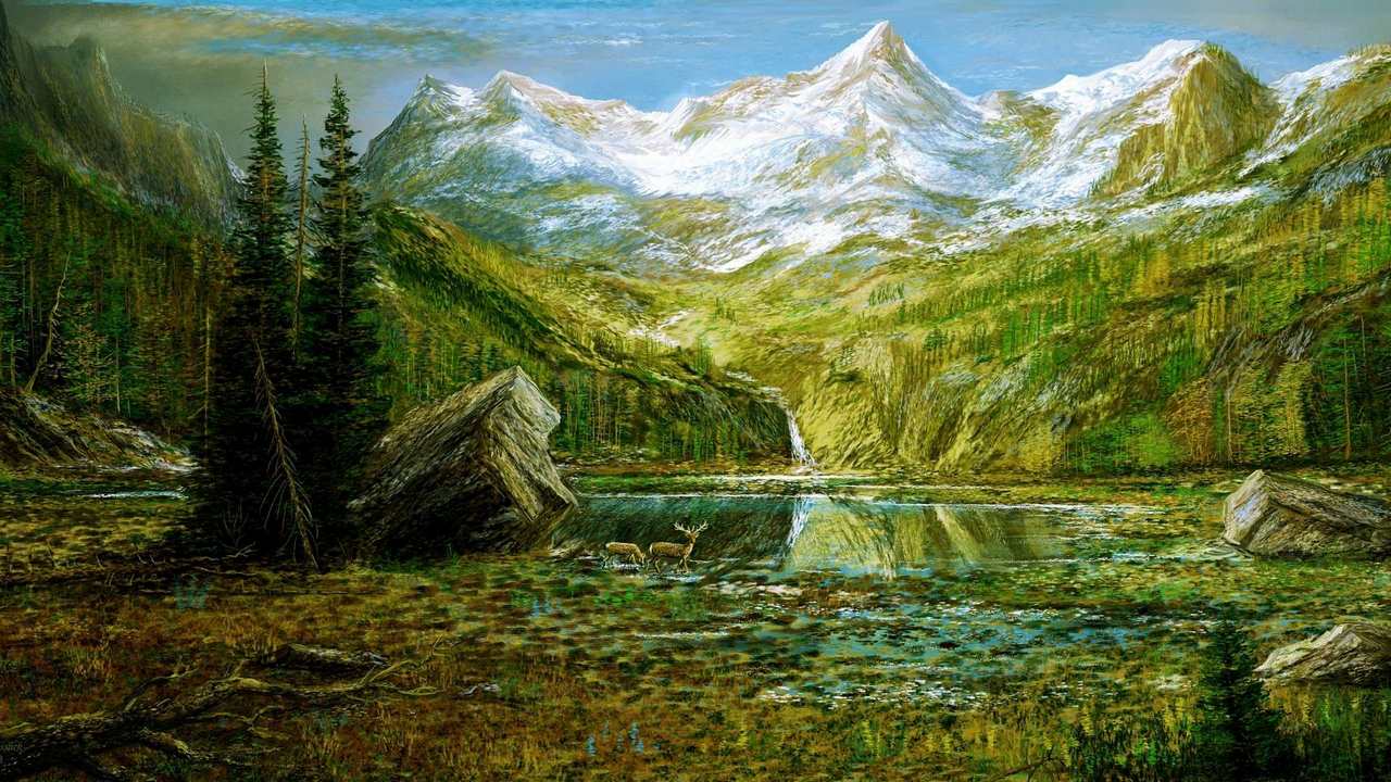 

Картина на холсте 60x110 LinxOne "Природа, пейзаж, натура, флора