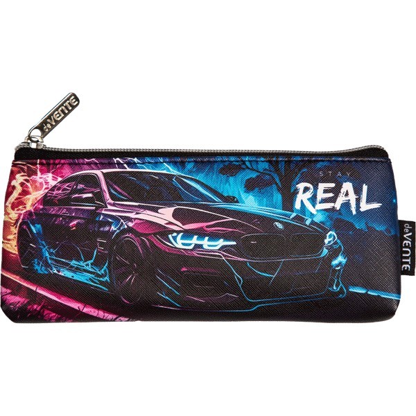 

Пенал deVENTE Stay Real 21x8x3,5 см для 45 предметов, Синий