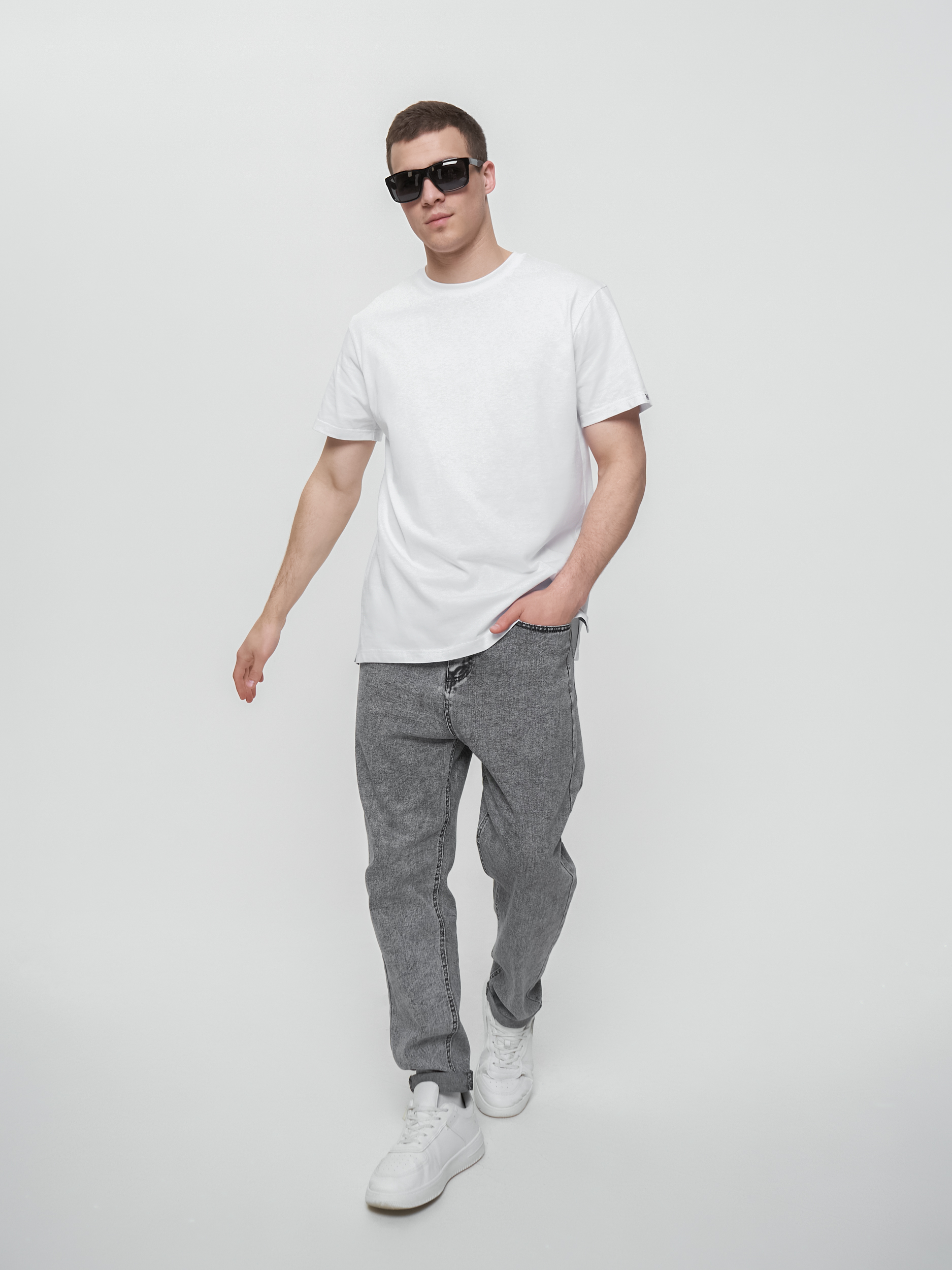 Футболка мужская Мужичков A160ph белая XL