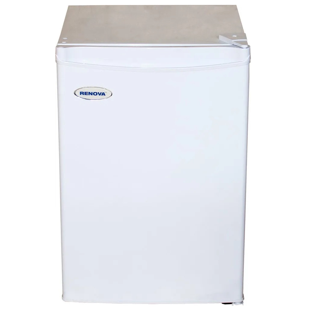 Холодильник Renova белого цвета модели RID-80W.