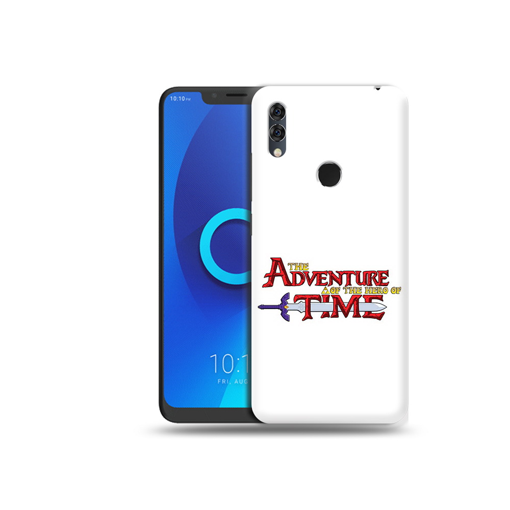 

Чехол MyPads Tocco для Alcatel 5V время приключений логотип, Прозрачный, Tocco
