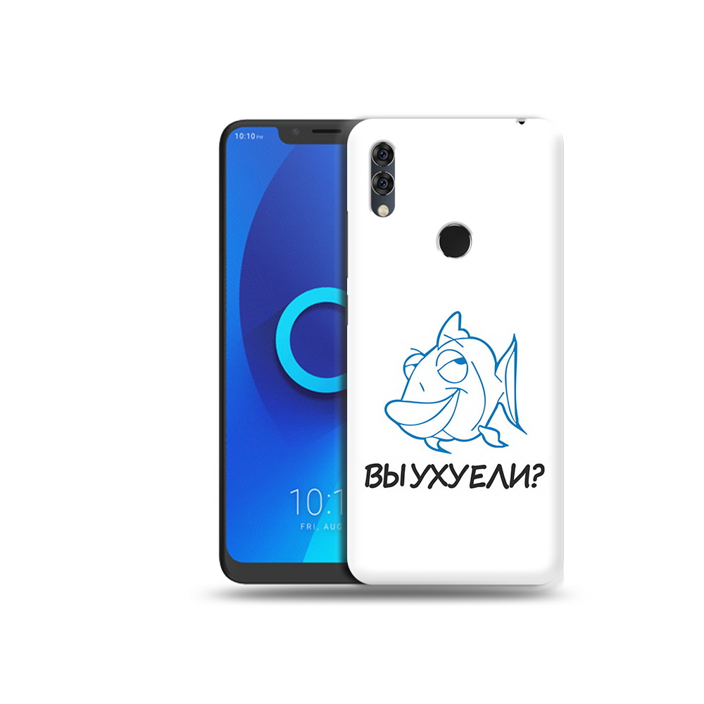 

Чехол MyPads Tocco для Alcatel 5V вы ухуели, Прозрачный, Tocco