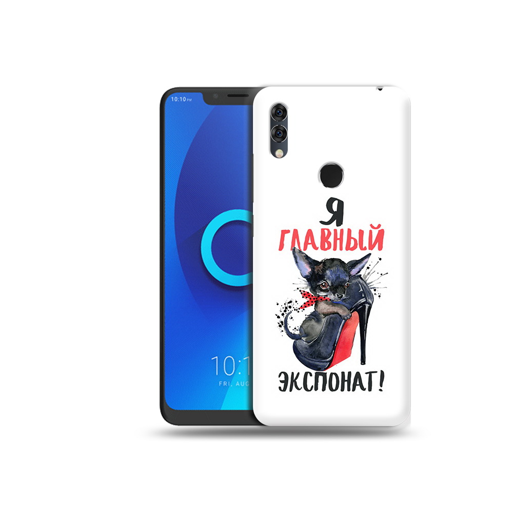 

Чехол MyPads Tocco для Alcatel 5V главный экспонат, Прозрачный, Tocco