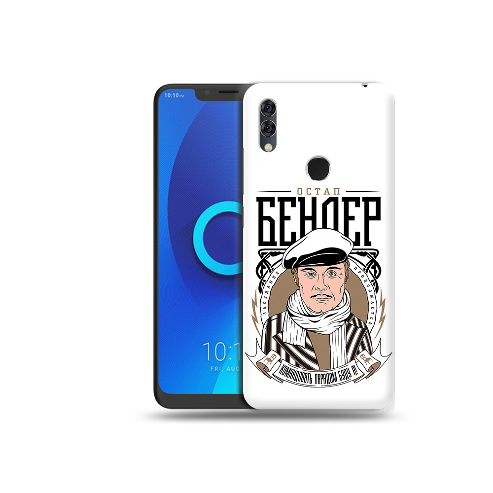 

Чехол MyPads Tocco для Alcatel 5V Бендер, Прозрачный, Tocco