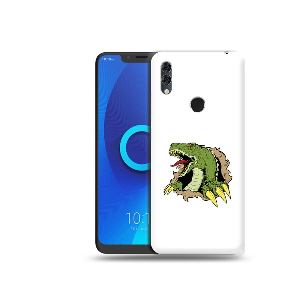 

Чехол MyPads Tocco для Alcatel 5V годзила, Прозрачный, Tocco