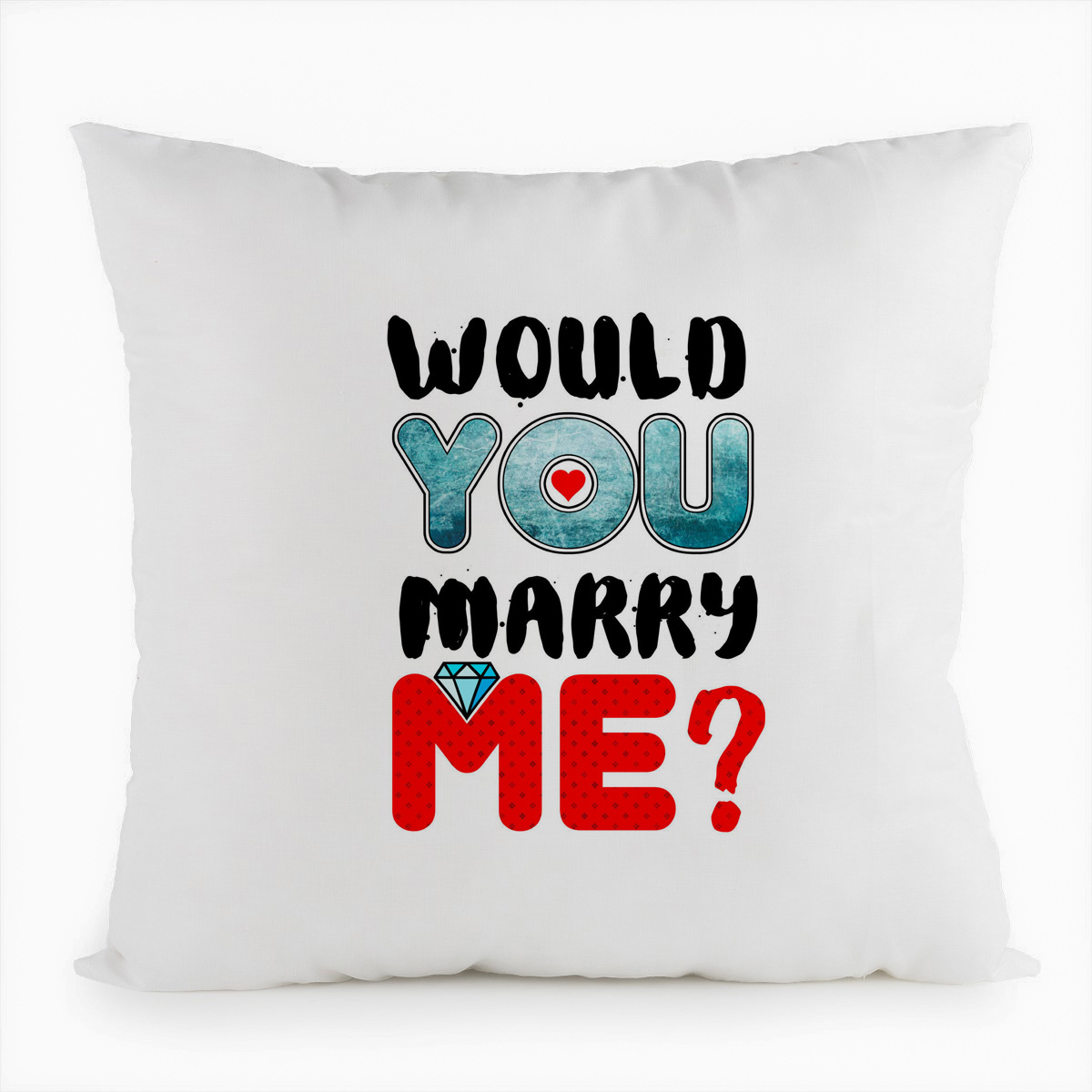 фото Подушка белая coolpodarok would marry me?