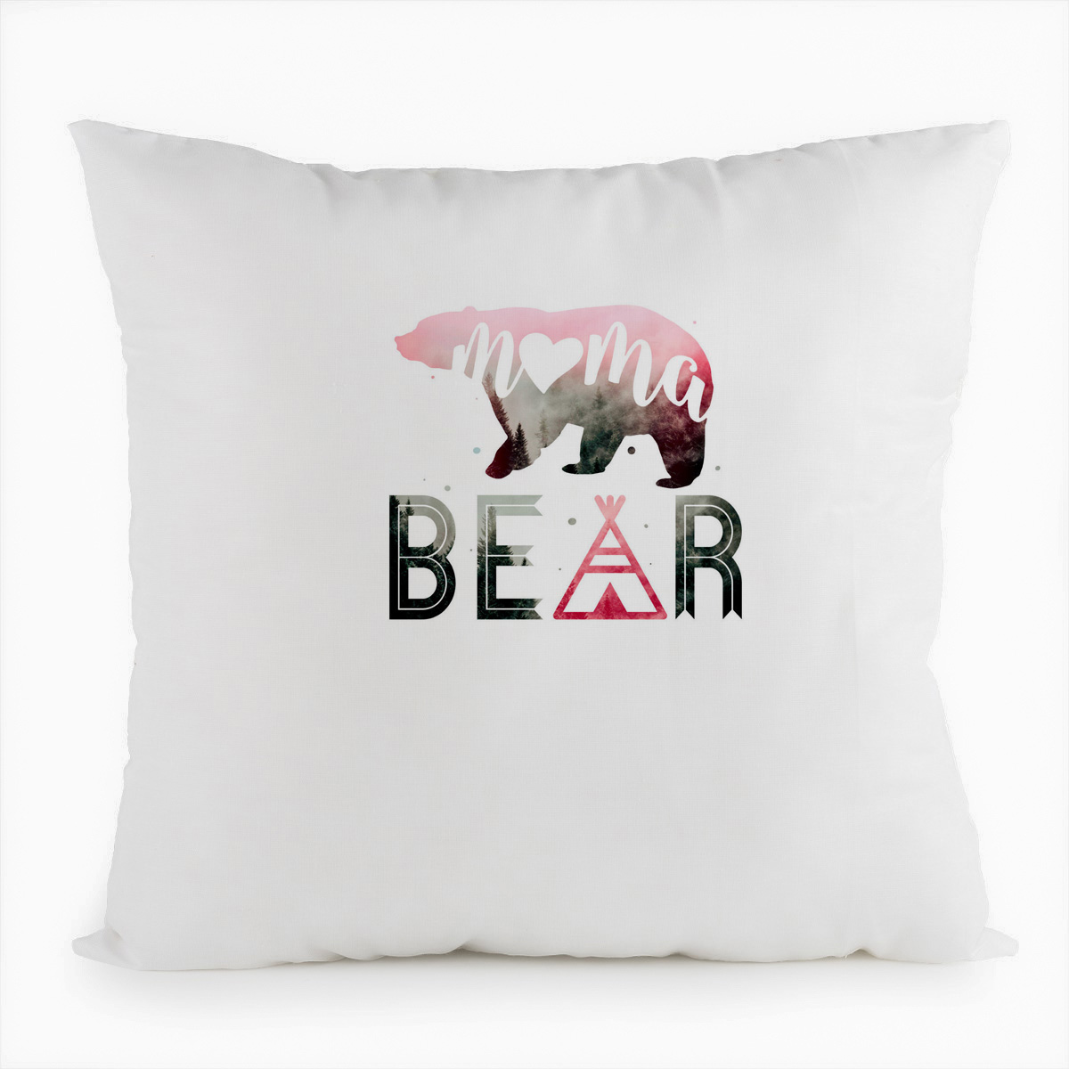 фото Подушка белая coolpodarok семья. papa bear