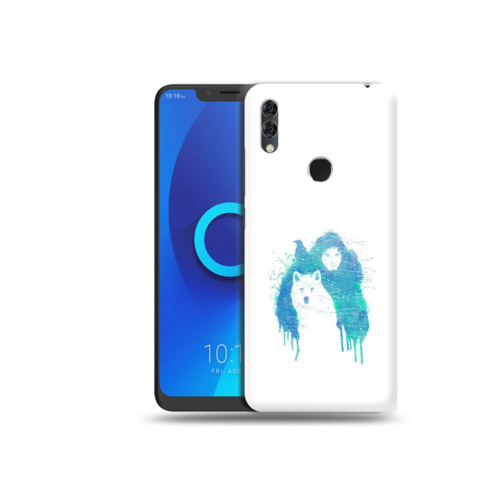 

Чехол MyPads Tocco для Alcatel 5V джон сноу, Прозрачный, Tocco