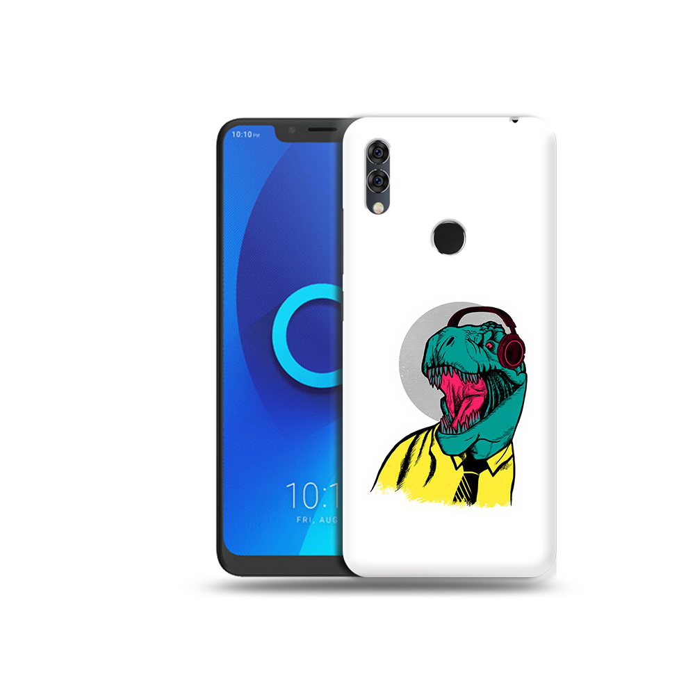 

Чехол MyPads Tocco для Alcatel 5V дино, Прозрачный, Tocco